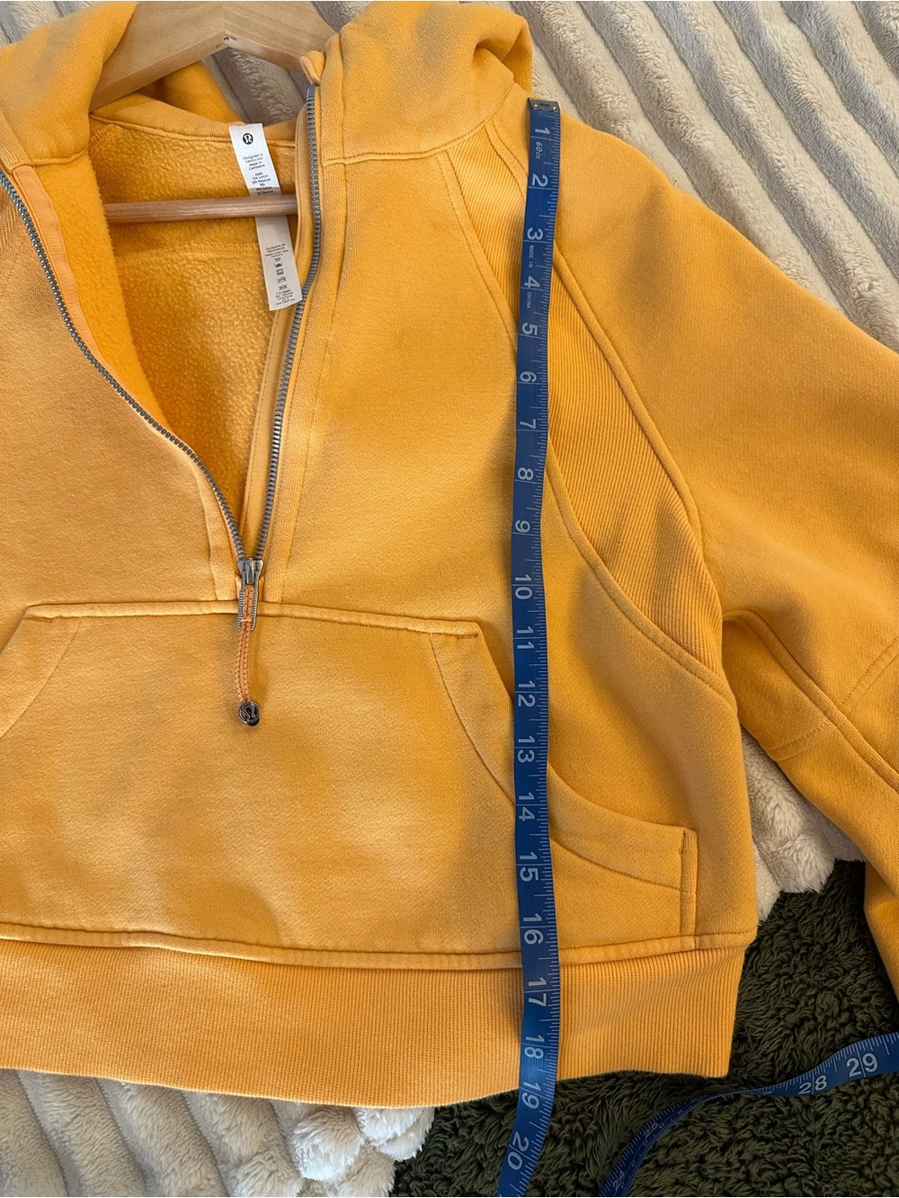 Lululemon Mango Half-Zip Scuba Hoodie - Picture 7 of 12